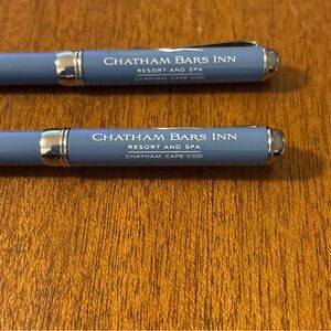 Chatham Bars Inn Resort & Spa Branded Blue Pen (Set of 2)